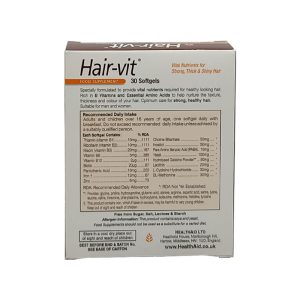 کپسول هیرویت (Hairvit) هلث اید بسته 30 عددی